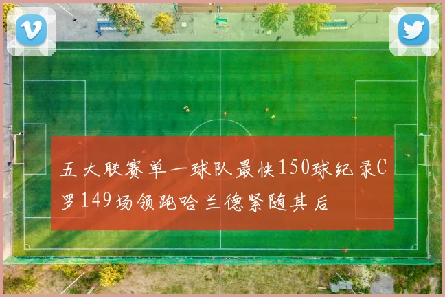 五大联赛单一球队最快150球纪录C罗149场领跑哈兰德紧随其后